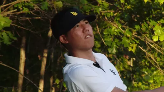 Junior Kevin Lee is tied for second place at the Fighting Irish Golf Classic.