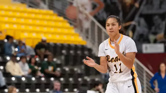 Senior Hallie Meneses was named the Big West Women's Basketball Player of the Week.