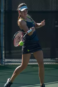 Thompson battled to a comeback win in the No. 3 match.