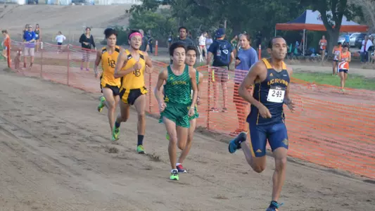 Juniors Kevin Ramirez (right) and Sam Bautista finished in third and fourth places respectively at the Highlander Invitational.  (Photos Andy Sythe/LBSU)