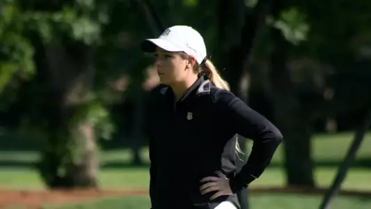 Senior Kassidy Teare recorded two eagles in the opening round of the Las Vegas Collegiate Showdown to