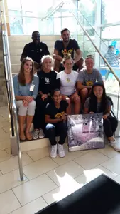 LBSU Student-Athletes from Athletes For Change presented their poster this past week.