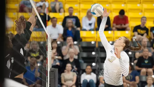 Freshman Peyton Grahovac hit a team-best .350 as the Beach swept UC Riverside.