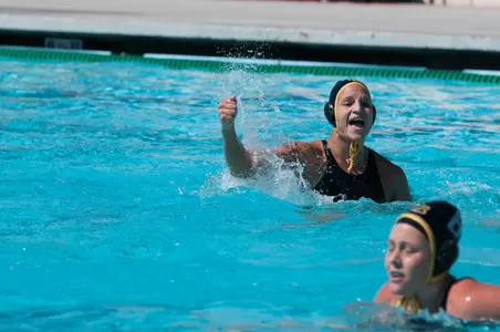 Last season's leading scorer Christina Kotsia (47) celebrating.