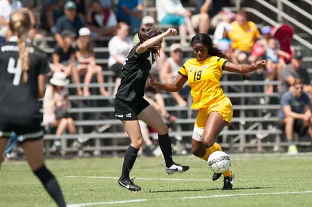 Freshman Fatmata Kamara notched her second game-winner of the season in a 2-0 win at Cal Poly.
