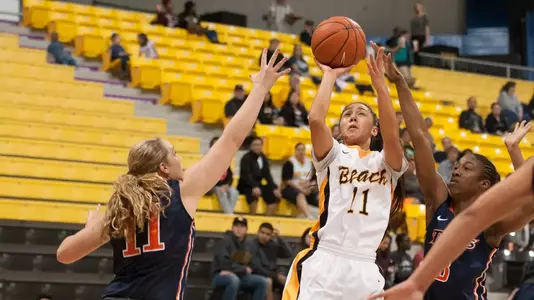 Senior Hallie Meneses had 17 points, eight rebounds and five assists at UC Davis.