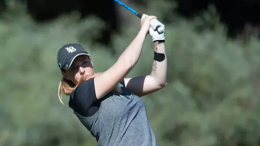 Kassidy Teare and the 49ers heads to Santa Ana for the UC Irvine Invitational presented by Kia.  (Photo by John Fajardo/LBSU)