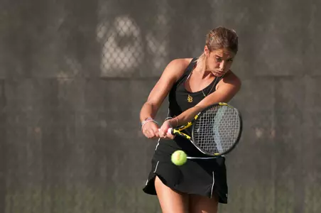 Julie Gerard is 12-0 in dual matches.