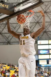 David Samuels finished with 17 points and 12 rebounds Thursday.