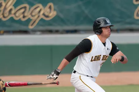 Brock Lundquist went 3-for-4 in his Dirtbag debut last week.