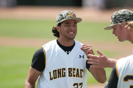 Chris Mathewson was all smiles after seven strong innings.