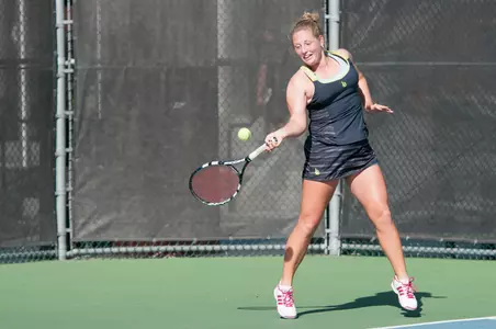 Ebba Unden won her 20th singles match of the season last week.