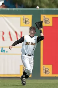 Alex Bishop started all three games in left and hit .455 last week.