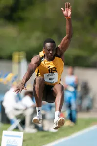 Junior All-American Willie Alexander ranks sixth in the nation in the men's long jump.