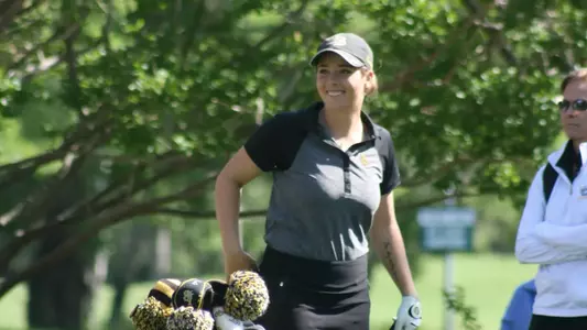 Junior Kassidy Teare finished in eighth place at the Big West Conference Championship.  (Photo by Cameron Fujimoto/LBSU)