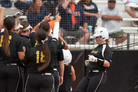 Lauren Lombardi went 4-for-6 with two grand slams and five walks against Cal State Fullerton in the series.