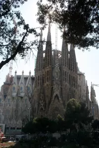 The Sagrada Famiacutelia in Barcelona, Spain. (Photo by Cameron Fujimoto/LBSU)