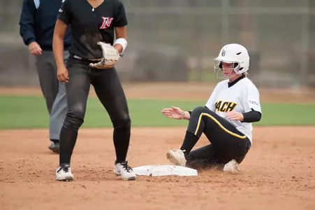 Hannah Cookson hit a walk-off double, her fourth hit of the day, to win game two.
