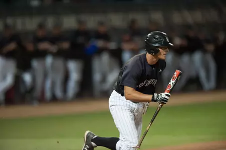 Rasmussen's three-run homer tied the game in the eighth.