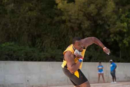 Senior Victor Martin was named the Big West Men's Field Athlete of the Week after registering a personal-best 60-06.75 in the shot put.
