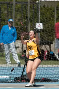 Bruggeman increased her lifetime best in the hammer by two inches to stay in eighth place on LBSU's All-Time Top 10 list