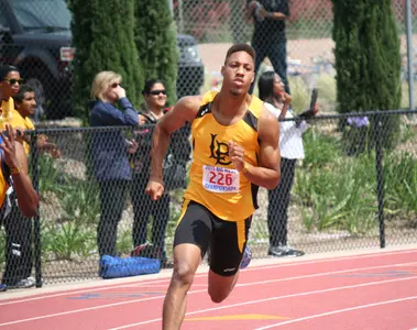 Senior Cameron Glasgow earned All-Big West honors in the 200m, 400m, 4x100 and 4x400.