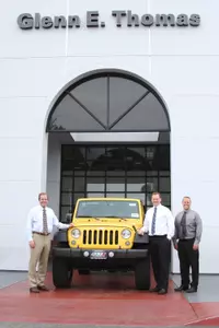 Bob, John and Brad Davis are the proprietors of Glenn E. Thomas Dodge