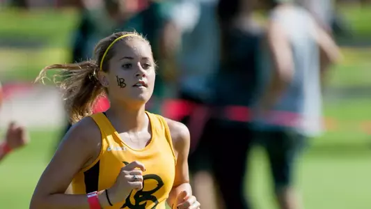 Junior Kathleen Dunne and the 49ers head to the Inland Empire for the UC Riverside Invitational on Saturday morning.  (Photo by Chuck Utash)