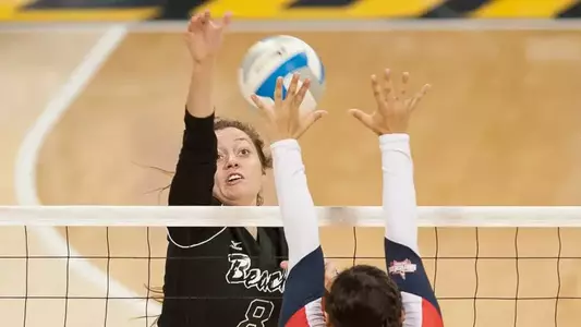 Mykah Wilson hit .700 with seven kills and no errors against Stony Brook.