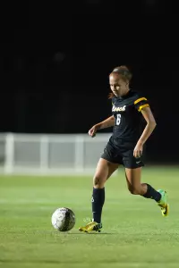 Junior Celeste Dominguez has been named the Big West Women's Soccer Defensive Player of the Week.
