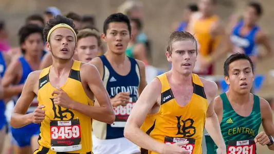 Sam Bautista and Tim Bergstrom are set to run at the 30th Annual Roy Griak Invitational in Minnesota.  (Photos by Chuck Utash)