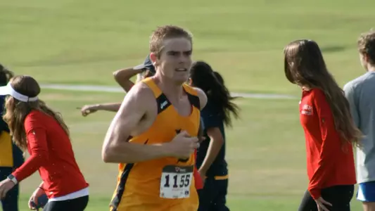 Senior Tim Bergstrom finished in second place at the adidas/UC Irvine Invitational.