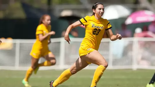 Jordan Sanders. (Photo by John Fajardo/LBSU)