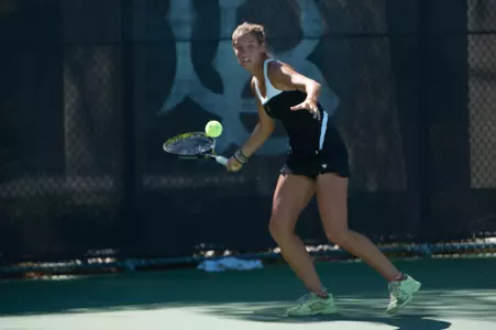 Julie Gerard capped off a 3-0 weekend in singles action with another win on Sunday.