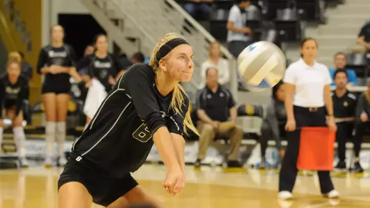 Nele Barber had a season-best 23 kills against UC Irvine on Friday, helping her to a third Big West Player of the Week award this season.