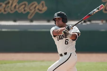 David Banuelos drove in two runs in the second inning with a two-out double to put LBSU in front on Saturday.