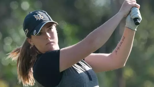Senior All-American candidate Kassidy Teare led the Beach to victory at the Black & Blue Rivalry Match Play versus UC Irvine.  (Photos by John Fajardo/LBSU)