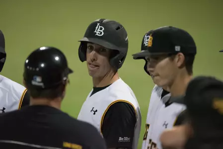 Senior Eric Hutting came through in the clutch with a walk-off single in the 12th to give LBSU a 3-2 win.