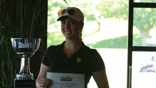 Senior All-American candidate Kassidy Teare was named Big West Conference Women's Golfer of the Year.  (Photos by Steve Chen/Big West)