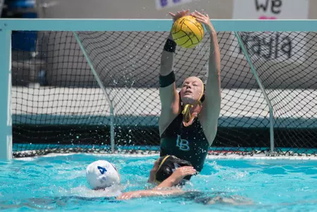 Alexis Butler shined on senior day, grabbing a career-high 17 saves.