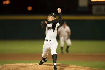 Darren McCaughan was masterful on Saturday, throwing eight shutout innings in a 2-0 shutout of Cal Poly.
