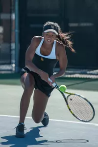 Junior Maeva Razakasoa is now a four-time winner of Big West Athlete of the Week award, taking it twice this season.
