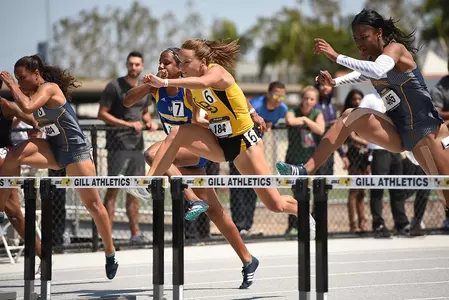 Riley Cooks (pictured above), Fatima Vergara, Robert Marlow and Michael Montgomery earned USTFCCCA All-Academic honors.