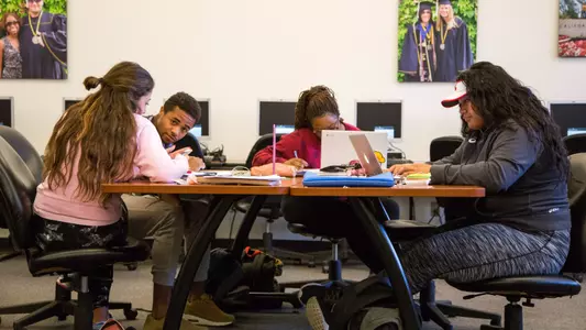 Bickerstaff Academic Center, Students, Studying