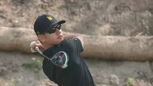 Redshirt sophomore Joe Fryer is coming off from his first career tournament win at the Folino Invitational.  (Photo by John Fajardo/LBSU)