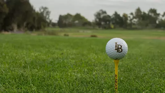 Long Beach State Golf Ball Graphic
