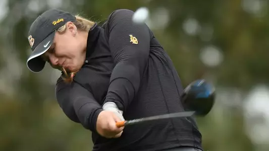 Sophomore Haley Tygret was the top player for the 49ers for the third time this spring.  (Photo by John Fajardo/LBSU)