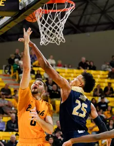 Feb 3, 2018; Long Beach, CA, USA; Long Beach State 49ers forward Gabe Levin (0). Kelvin Kuo-USA TODAY Sports.