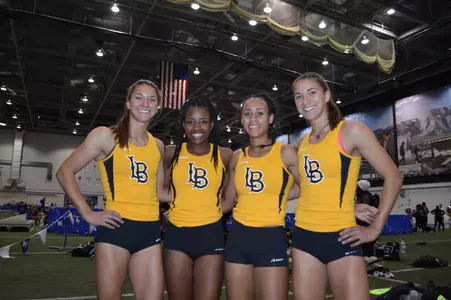 Long Beach State's 4x400 relay squad of Shalee Reynolds, Tavajia Richardson, Anaya Alexander, and Shyann Reynolds is scheduled to be back in action this weekend after posting a terrific season-opening time two weeks ago.