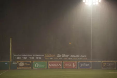 Blair Field Raining vs Ole Miss